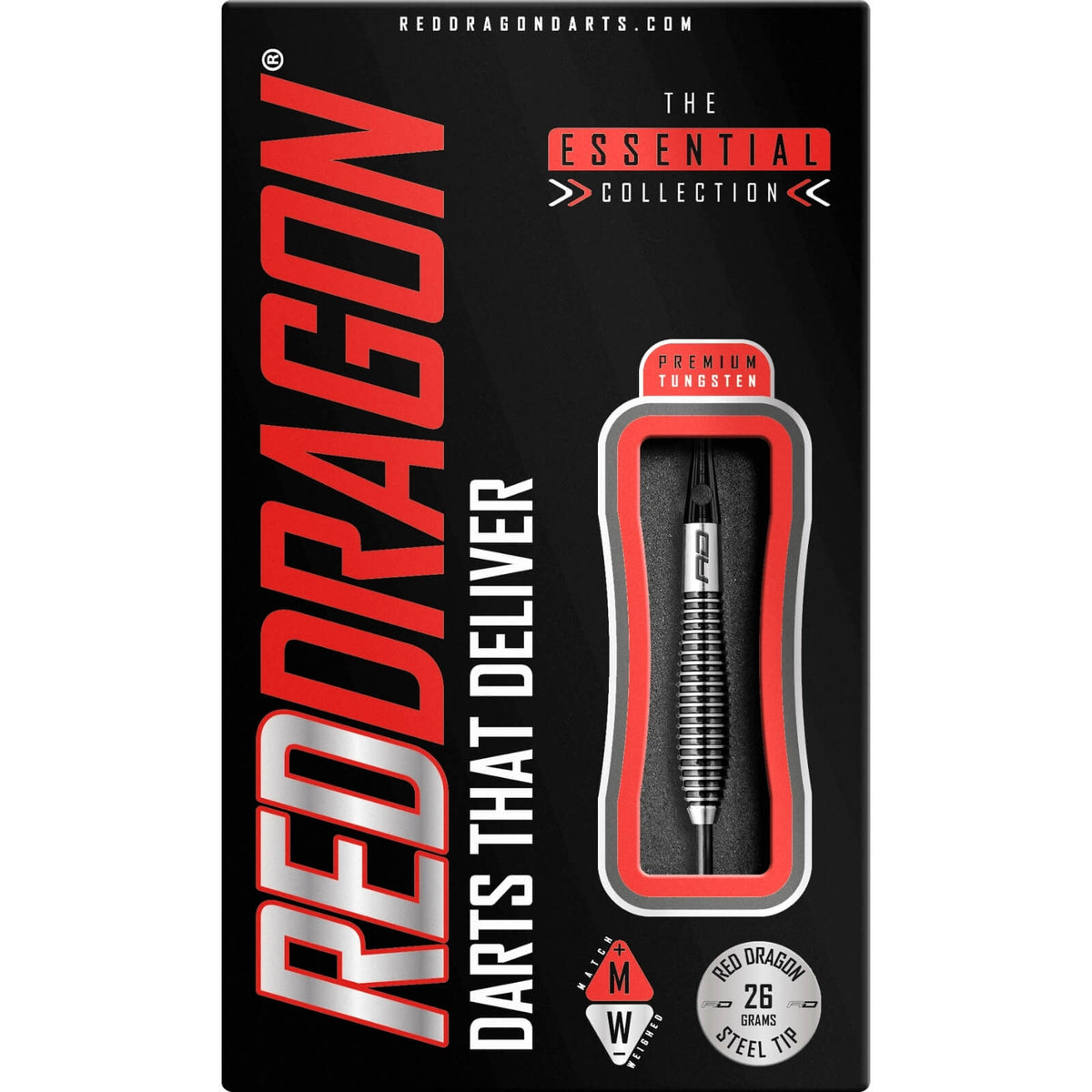 Darts - Red Dragon - Lethal Magic 4 Darts - Steel Tip - 85% Tungsten - 26g 30g 