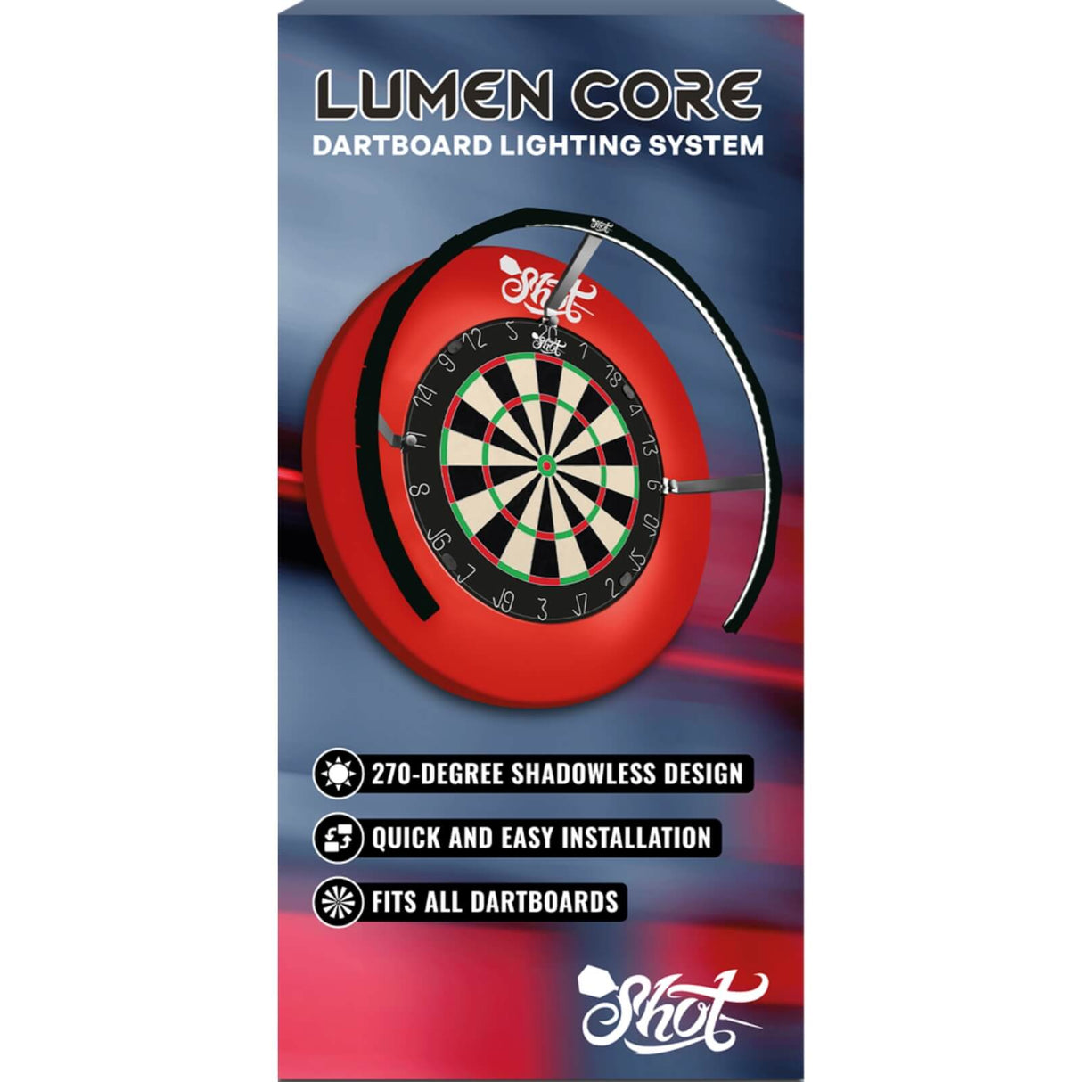 Shot - Lumen Core Dartboard Lighting System -