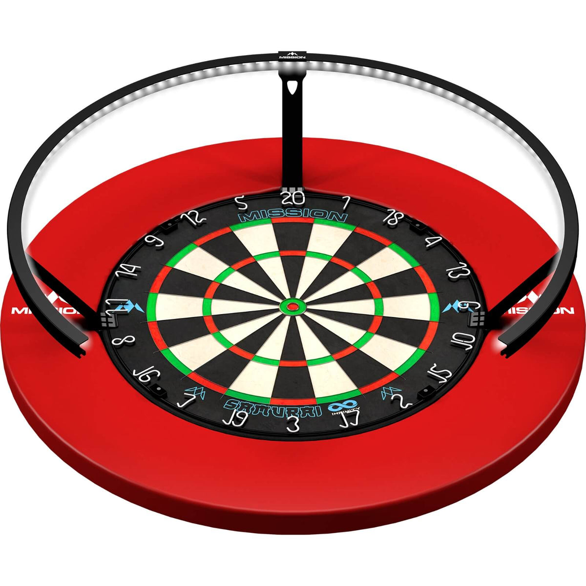 Dartboard Accessories - Mission - Torus 270 - Portable LED Dartboard Light