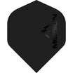 Mission - Logo Matt - Big Wing Dart Flights - Black
