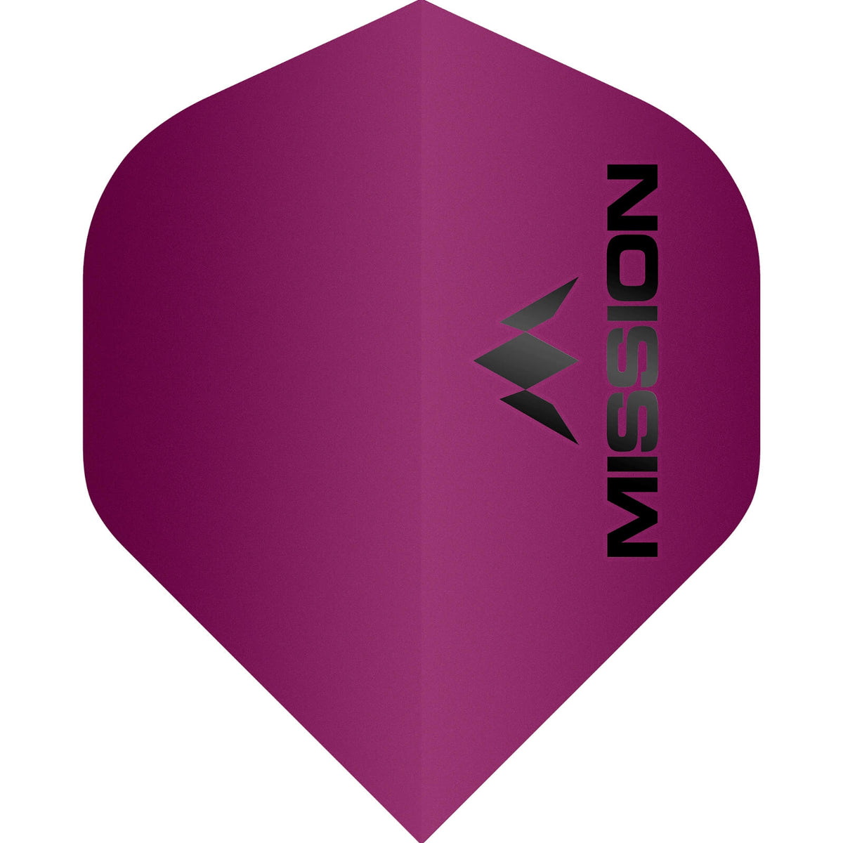 Mission - Logo Matt - Big Wing Dart Flights - Pink