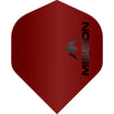 Mission - Logo Matt - Big Wing Dart Flights - Red