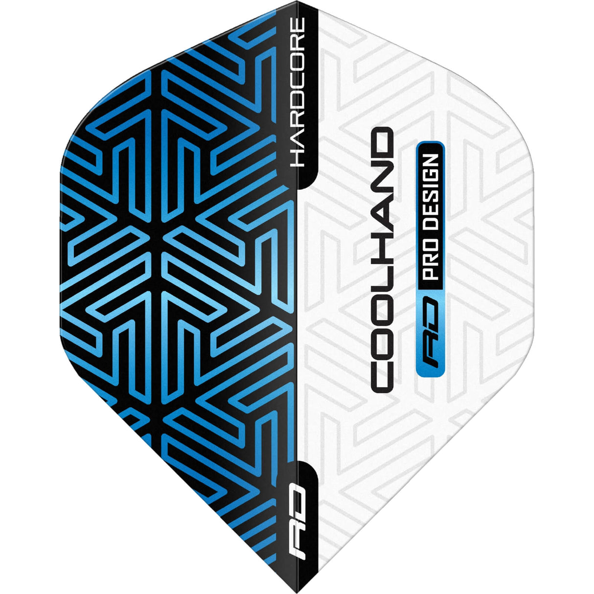 Red Dragon - Luke Humphries Hardcore Premium - Big Wing Dart Flights - Blue