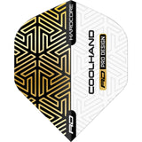 Red Dragon - Luke Humphries Hardcore Premium - Big Wing Dart Flights - Gold