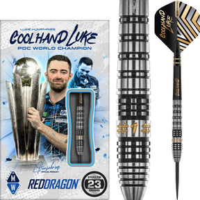Red Dragon - Luke Humphries Prestige Darts - 90% Tungsten - 22g 23g 24g -