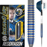 Red Dragon - Luke Humphries Silver TX3 Darts - 90% Tungsten - 22g 24g -
