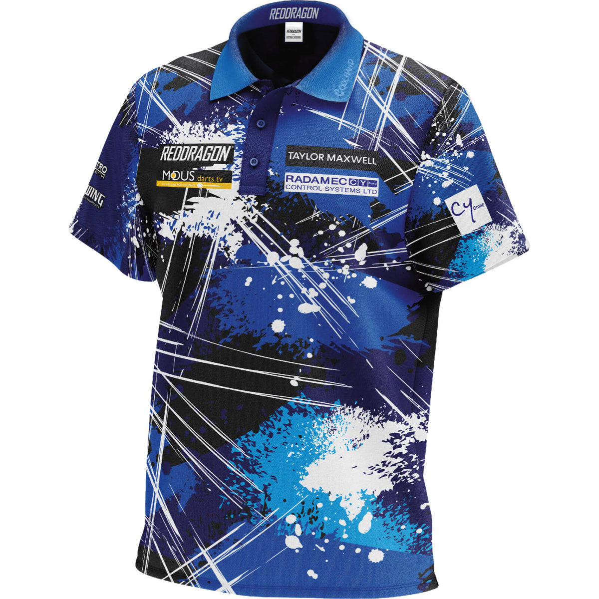 Dart Shirts - Red Dragon - Luke Humphries World Champion Tour Polo Dart Shirt - S to 3XL