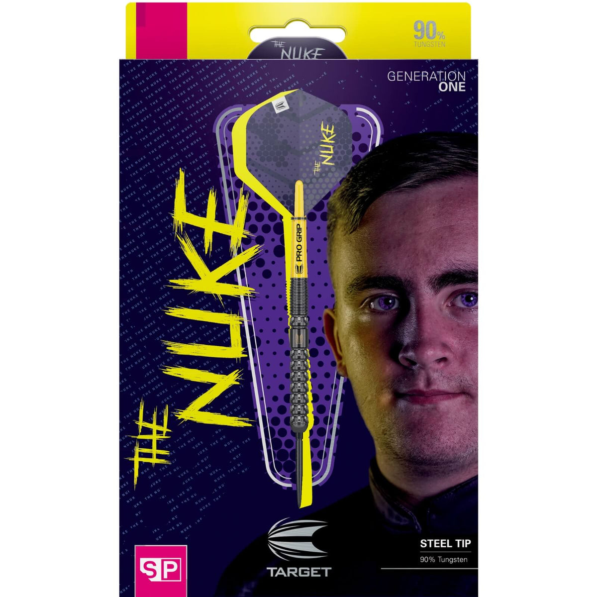 Darts - Target - Luke Littler Darts - Swiss Point - Steel Tip - 90% Tungsten - 22g 23g 24g 