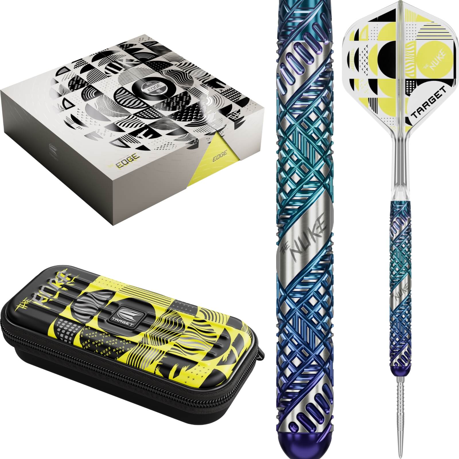 Darts - Target - Luke Littler Edge Darts - Swiss Point - Steel Tip - 95% Tungsten - 22g 23g 24g