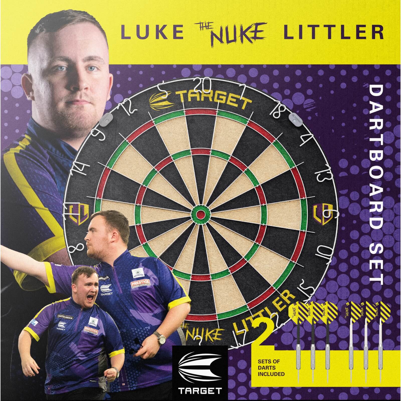 Dartboards - Targert - Luke Littler Dartboard Set 