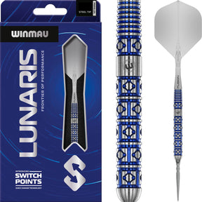 Winmau - Lunaris Parallel Darts - Switch Points - 90% Tungsten - 23g 25g -