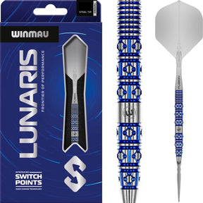 Winmau - Lunaris Tapered Darts - Switch Points - 90% Tungsten - 22g 24g -