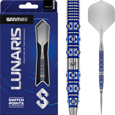 Winmau - Lunaris Tapered Darts - Switch Points - 90% Tungsten - 22g 24g -