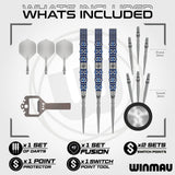 Winmau - Lunaris Tapered Darts - Switch Points - 90% Tungsten - 22g 24g -