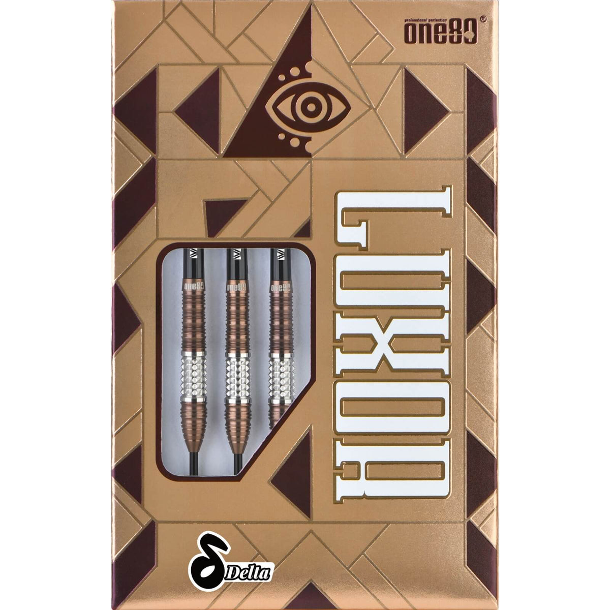 Darts - One80 - Luxor Delta Darts - Steel Tip - 90% Tungsten - 21g 23g 25g