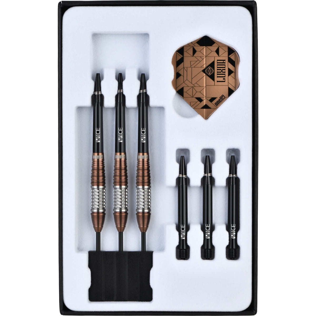Darts - One80 - Luxor Epsilon Darts - Steel Tip - 90% Tungsten - 21g 23g 25g
