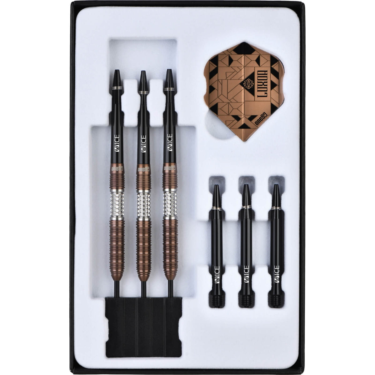 Darts - One80 - Luxor Zeta Darts - Steel Tip - 90% Tungsten - 21g 23g 25g