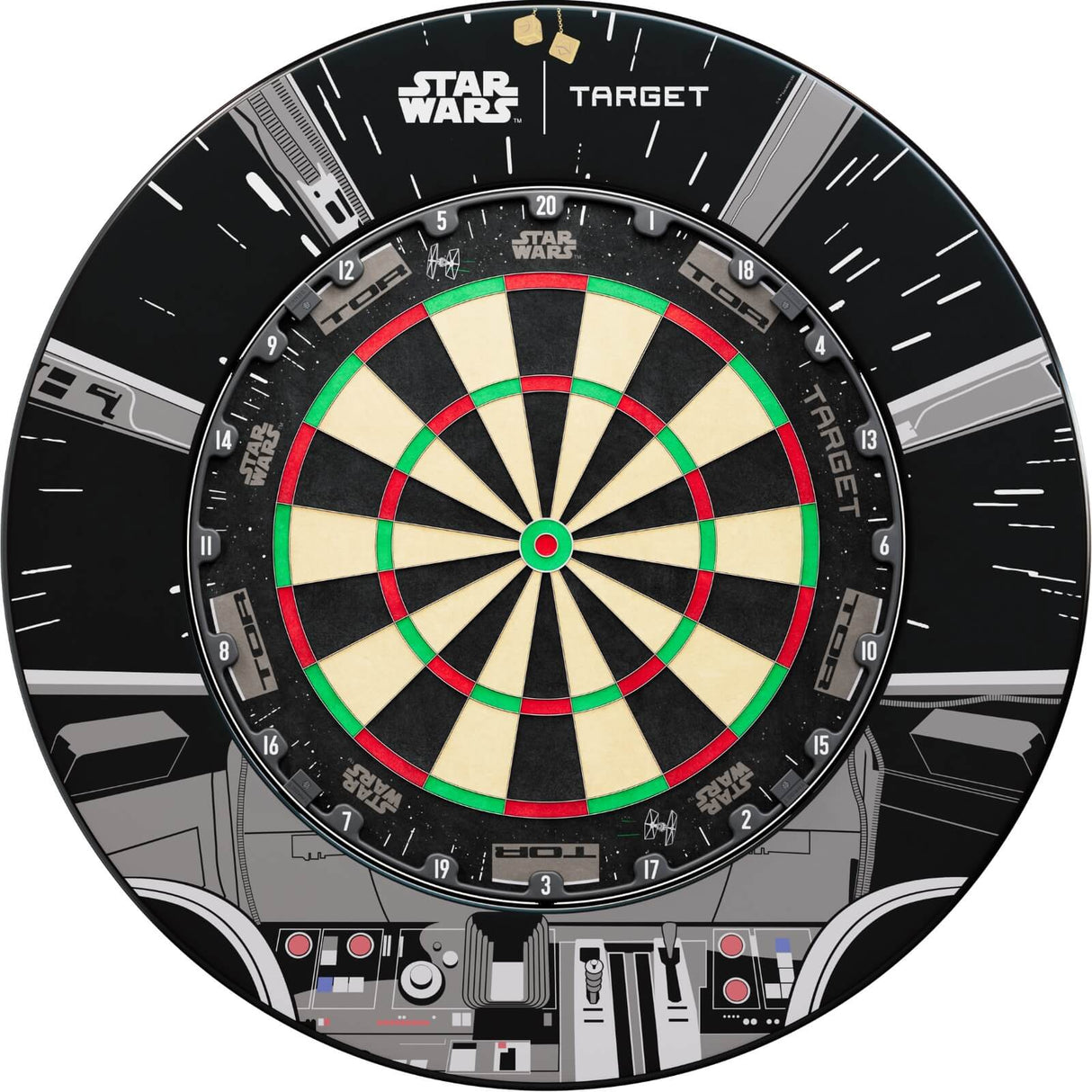Target - Star Wars Millennium Falcon Dartboard & Surround Bundle -