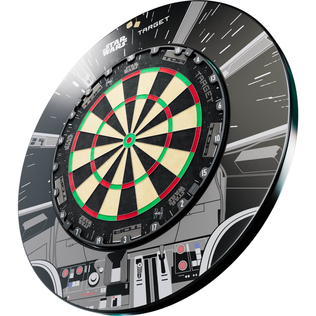 Target - Star Wars Millennium Falcon Dartboard &amp; Surround Bundle