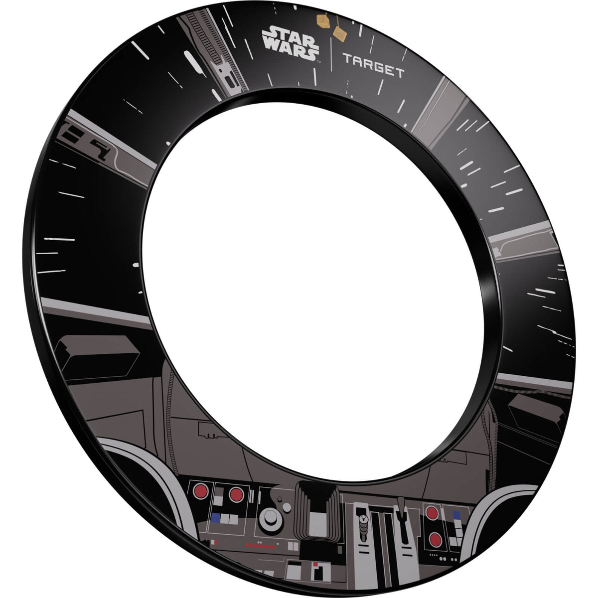 Target - Star Wars Millennium Falcon Dartboard &amp; Surround Bundle