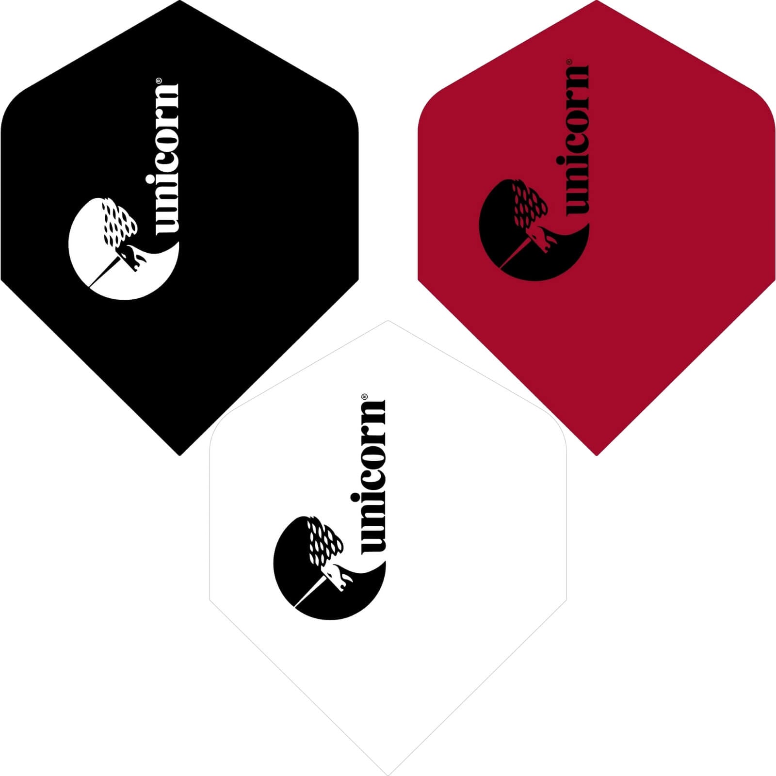 Dart Flights - Unicorn - Maestro 125 - Big Wing Dart Flights 