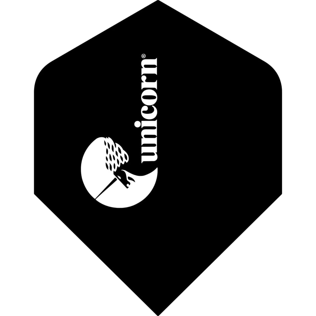 Unicorn - Maestro 125 - Big Wing Dart Flights - Black