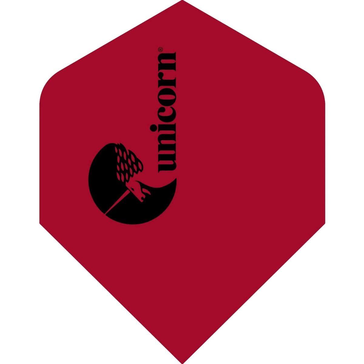 Dart Flights - Unicorn - Maestro 125 - Standard Dart Flights Red