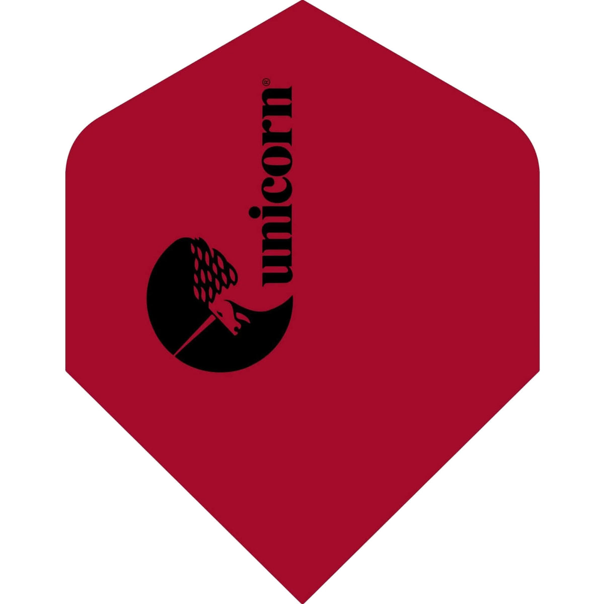 Dart Flights - Unicorn - Maestro 125 - Big Wing Dart Flights Red