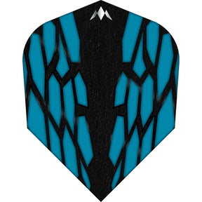 Mission - Magma - Standard Dart Flights - Blue
