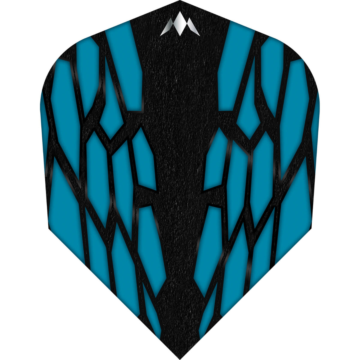 Dart Flights - Mission - Magma - Standard Dart Flights Blue