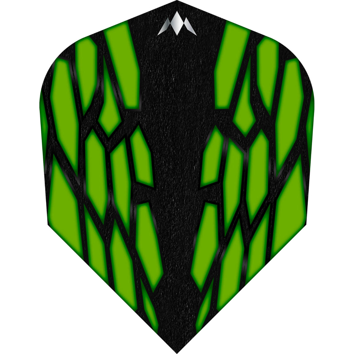 Dart Flights - Mission - Magma - Standard Dart Flights Green