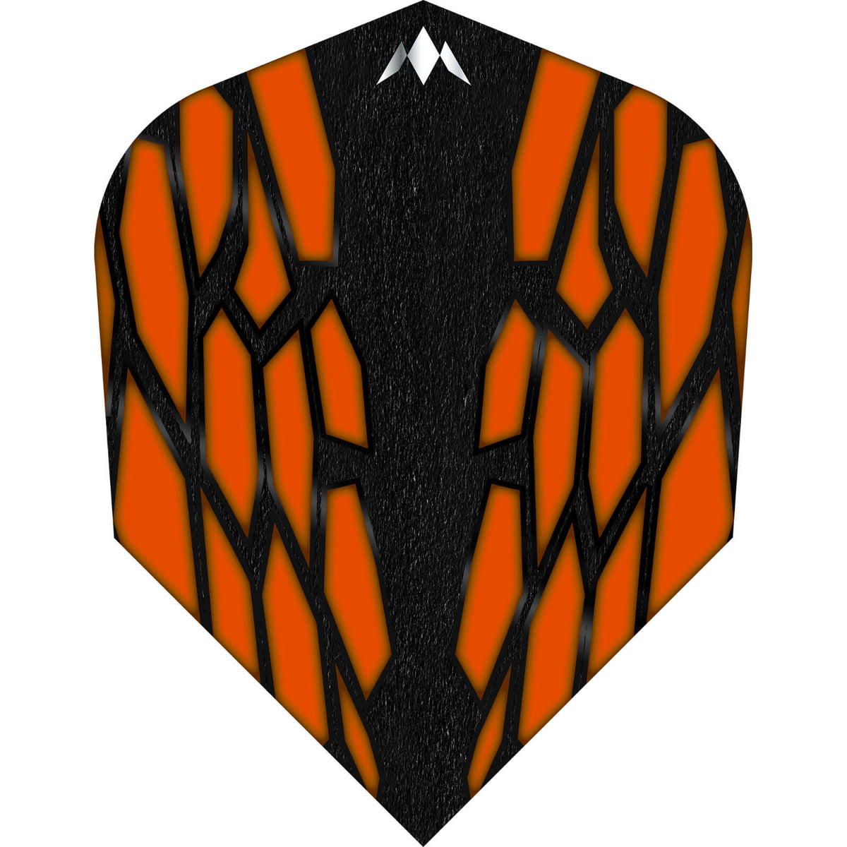 Dart Flights - Mission - Magma - Standard Dart Flights Orange