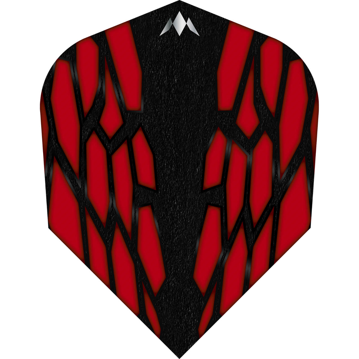 Dart Flights - Mission - Magma - Standard Dart Flights Red