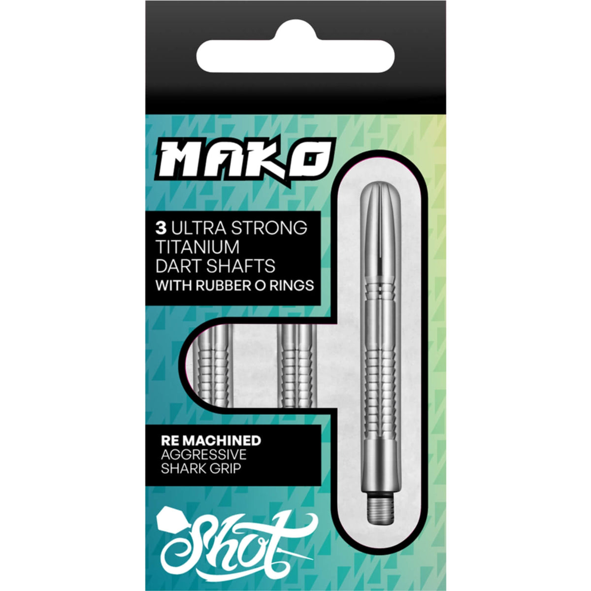 Dart Shafts - Shot - Mako - Titanium Dart Shafts 