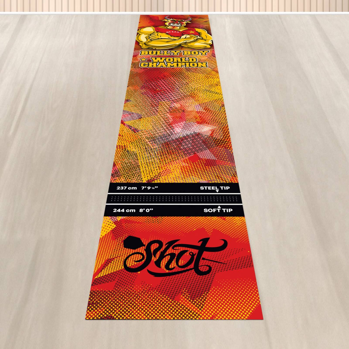 Shot - Michael Smith Bully Boy Dart Mat -
