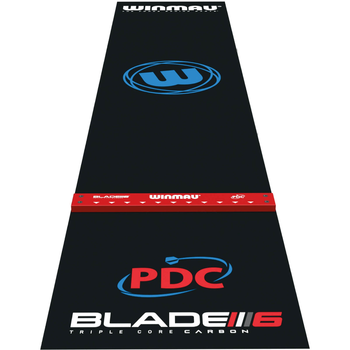 Winmau - Pro Zone Precision PVC Dart Mat & Integrated Oche -