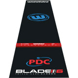 Winmau - Pro Zone Precision PVC Dart Mat & Integrated Oche -