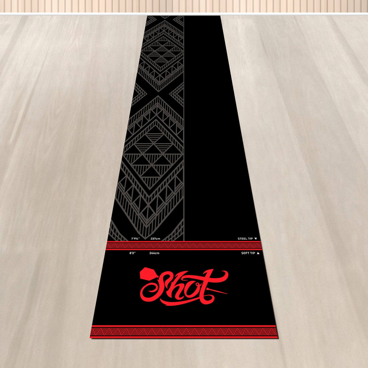 Dart Mats - Shot - Pro Carpet Dart Mat - 1m x 3m