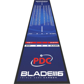 Winmau - Pro Zone Outshot Soft Feel Dart Mat -
