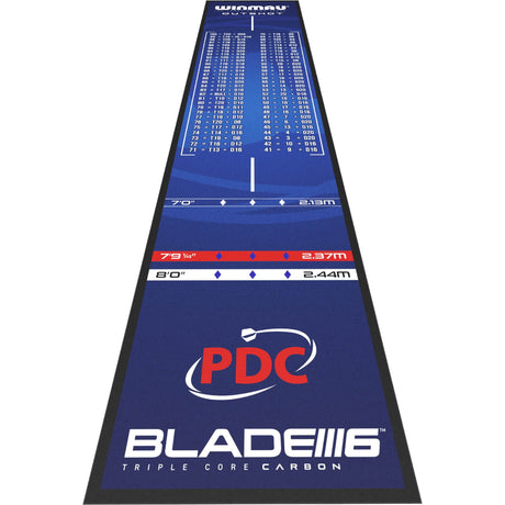 Winmau - Pro Zone Outshot Soft Feel Dart Mat -