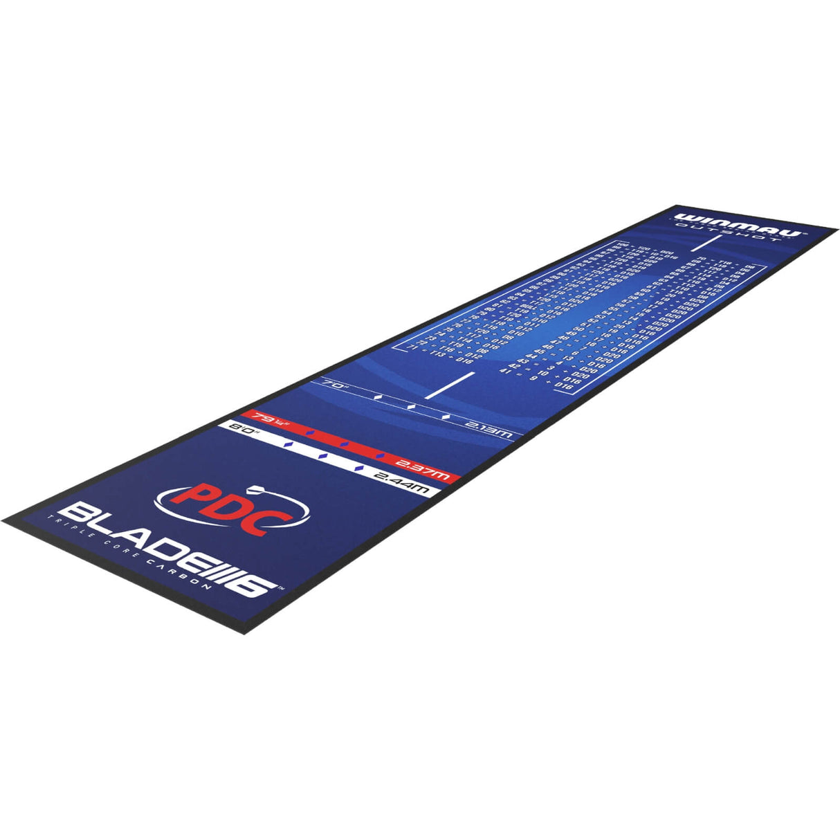 Winmau - Pro Zone Outshot Soft Feel Dart Mat -