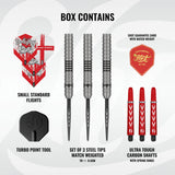 Shot - Michael Smith Series II Darts - Turbo Point - 90% Tungsten - 22g 23g 24g 25g
