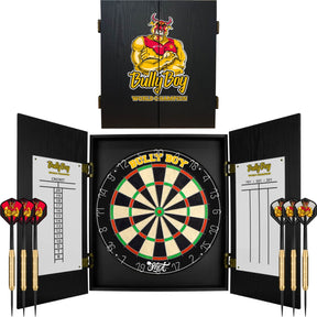 Shot - Michael Smith - Bully Boy - Dartboard Cabinet Set -