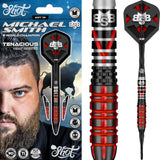 Shot - Michael Smith Tenacious Darts - Soft Tip - 90% Tungsten - 18g 20g -