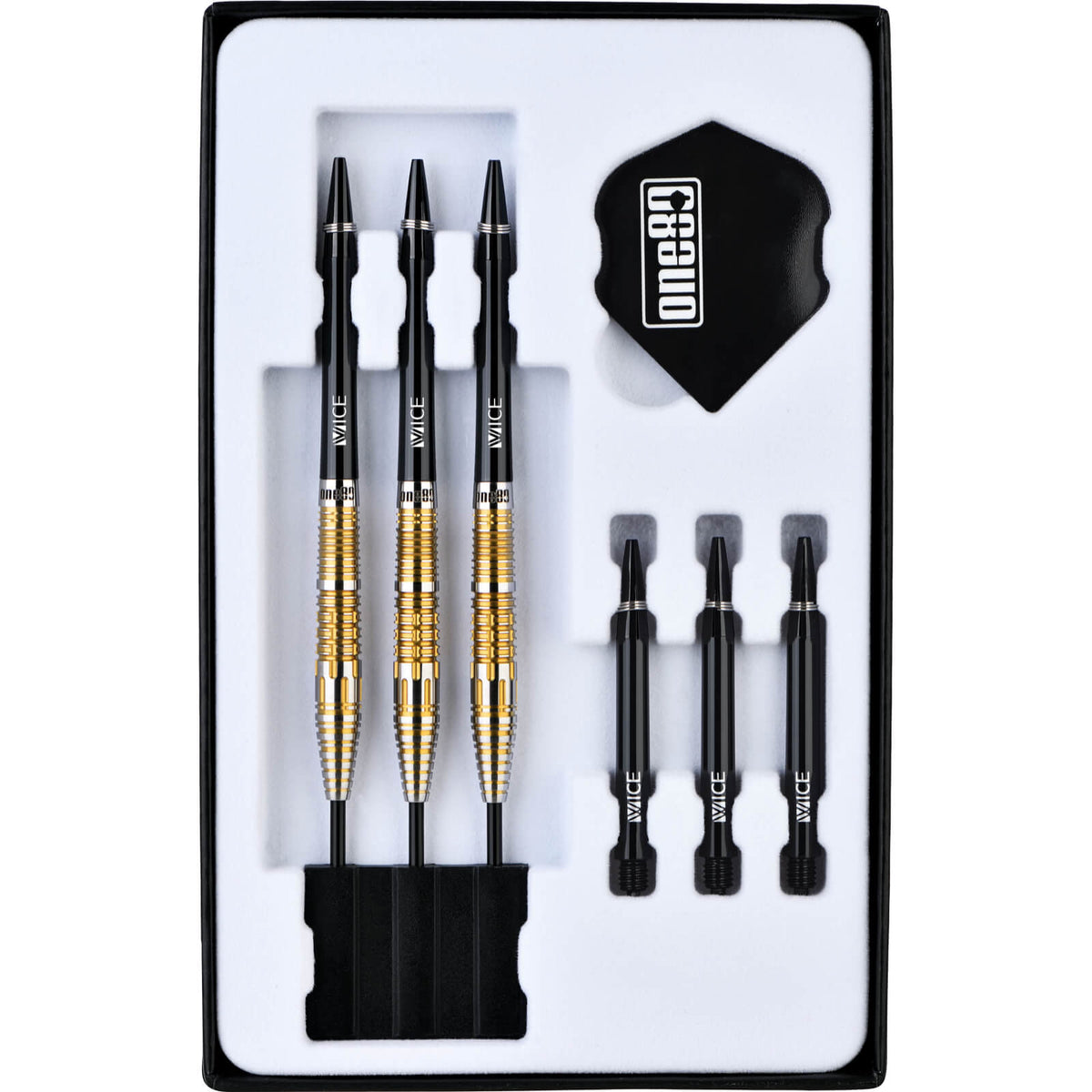 Darts - One80 - Mick Lacey II Darts - Steel Tip - 90% Tungsten - 23g
