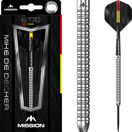 Mission - Mike De Decker Darts - 95% Tungsten - 22g 24g 26g -