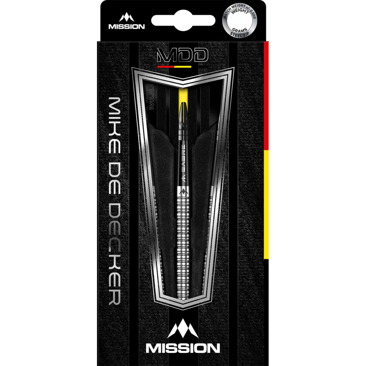 Mission - Mike De Decker Darts - 95% Tungsten - 22g 24g 26g -