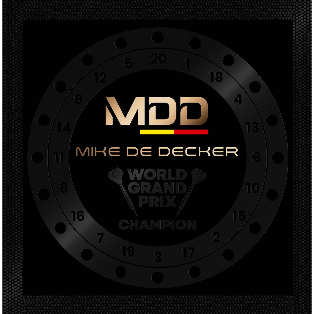Darts - Mission - Mike De Decker Limited Edition Darts - World Grand Prix - Steel Tip - 95% Tungsten - 24g