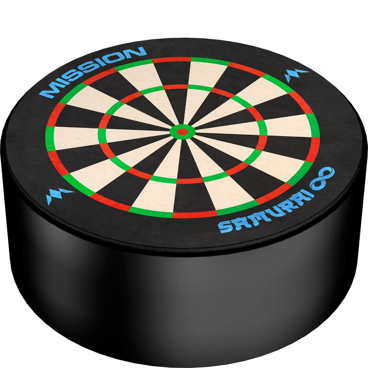 Display Stands - Mission - Samurai Infinity Dart Base Station - Mini Sisal Dartboard Dart Holder 