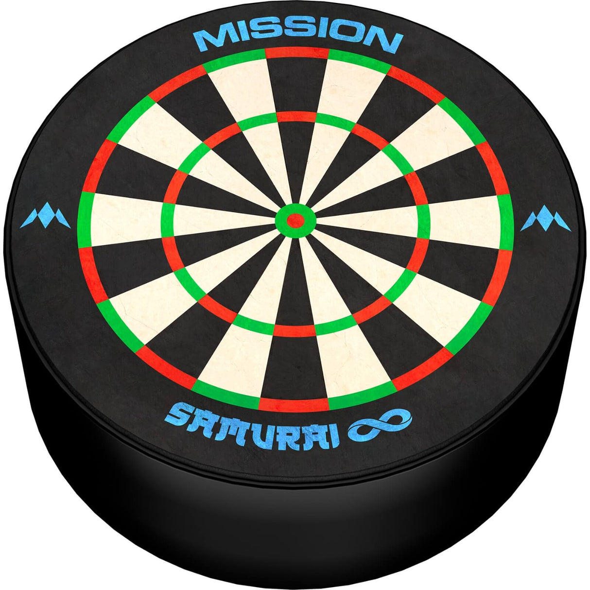 Mission - Samurai Infinity Dart Base Station - Mini Sisal Dartboard Dart Holder -